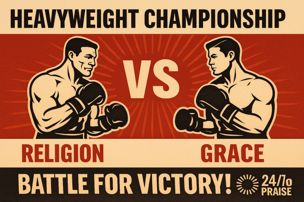 Religion vs. Grace – A Fight of The&nbsp;Century